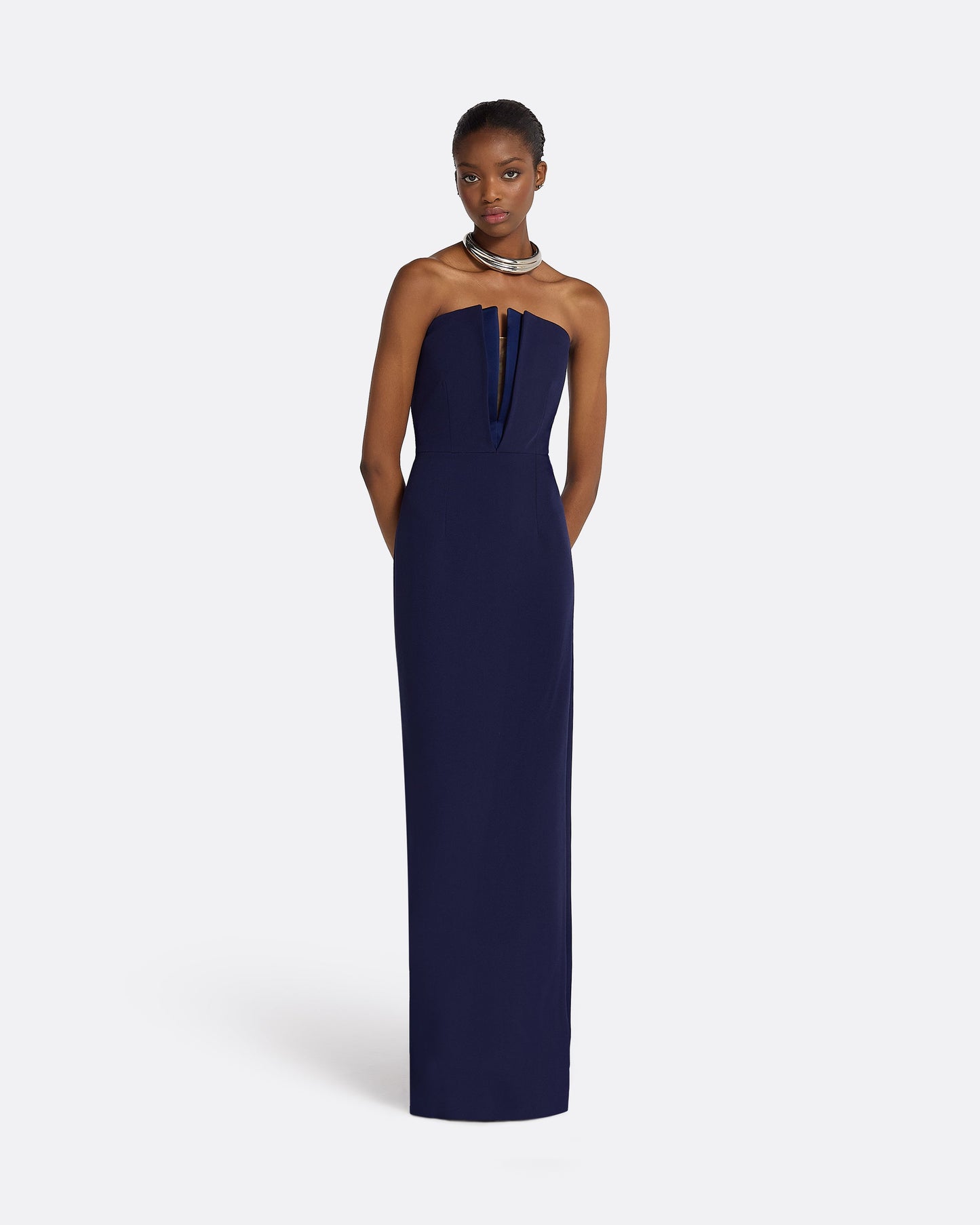 Lua Azurite Blue Long Dress