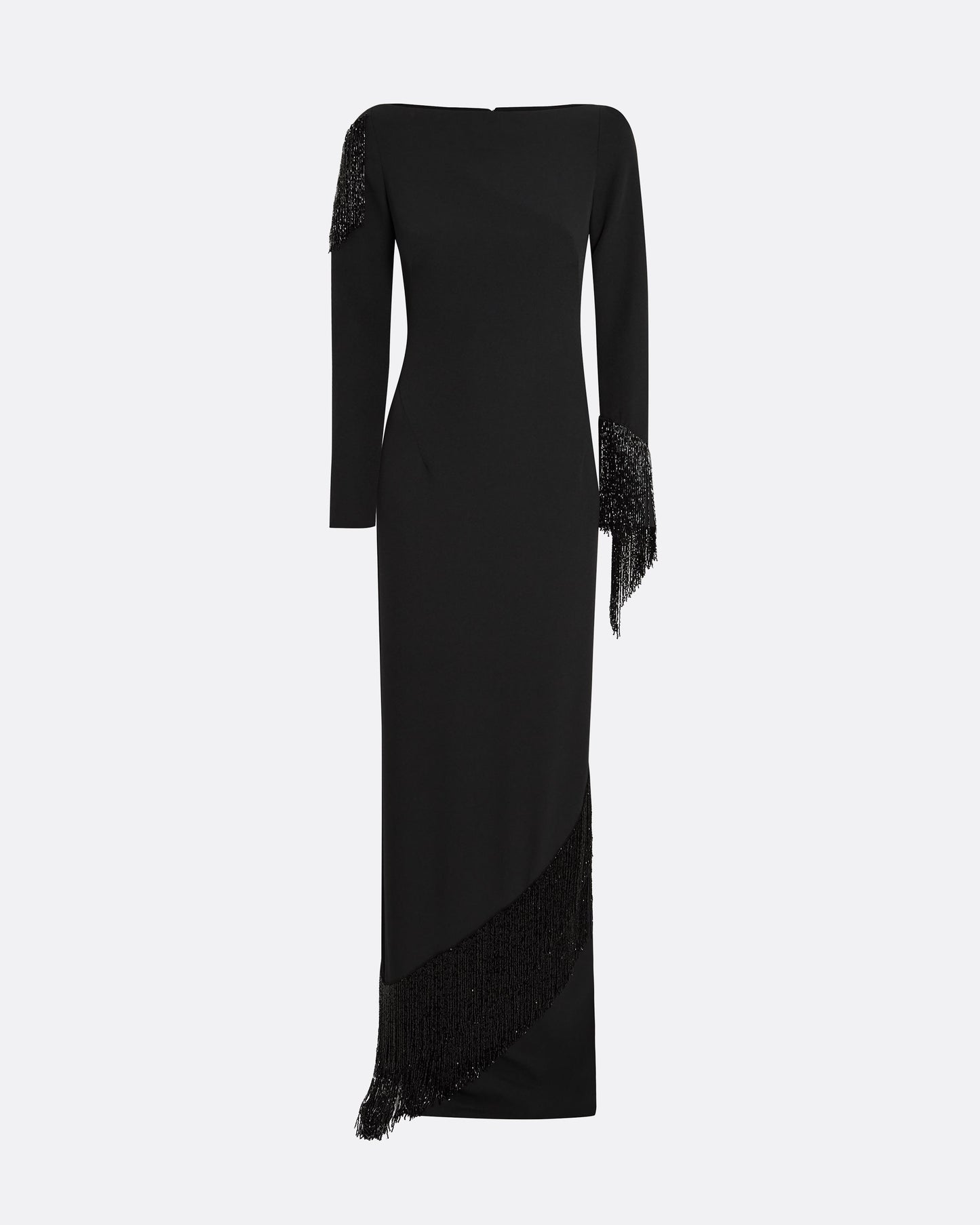 Costella Black Long Dress