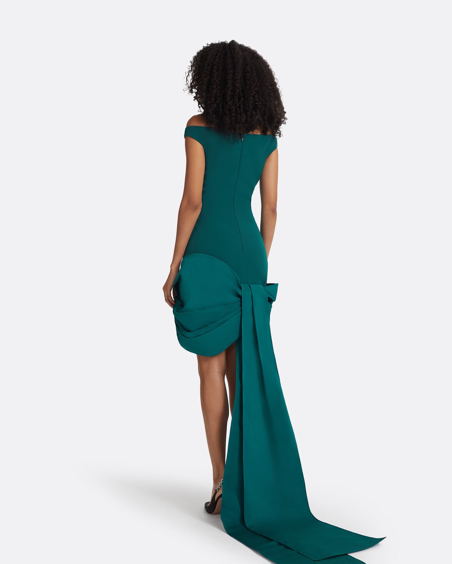 Linalle Alpine Green Short Dress