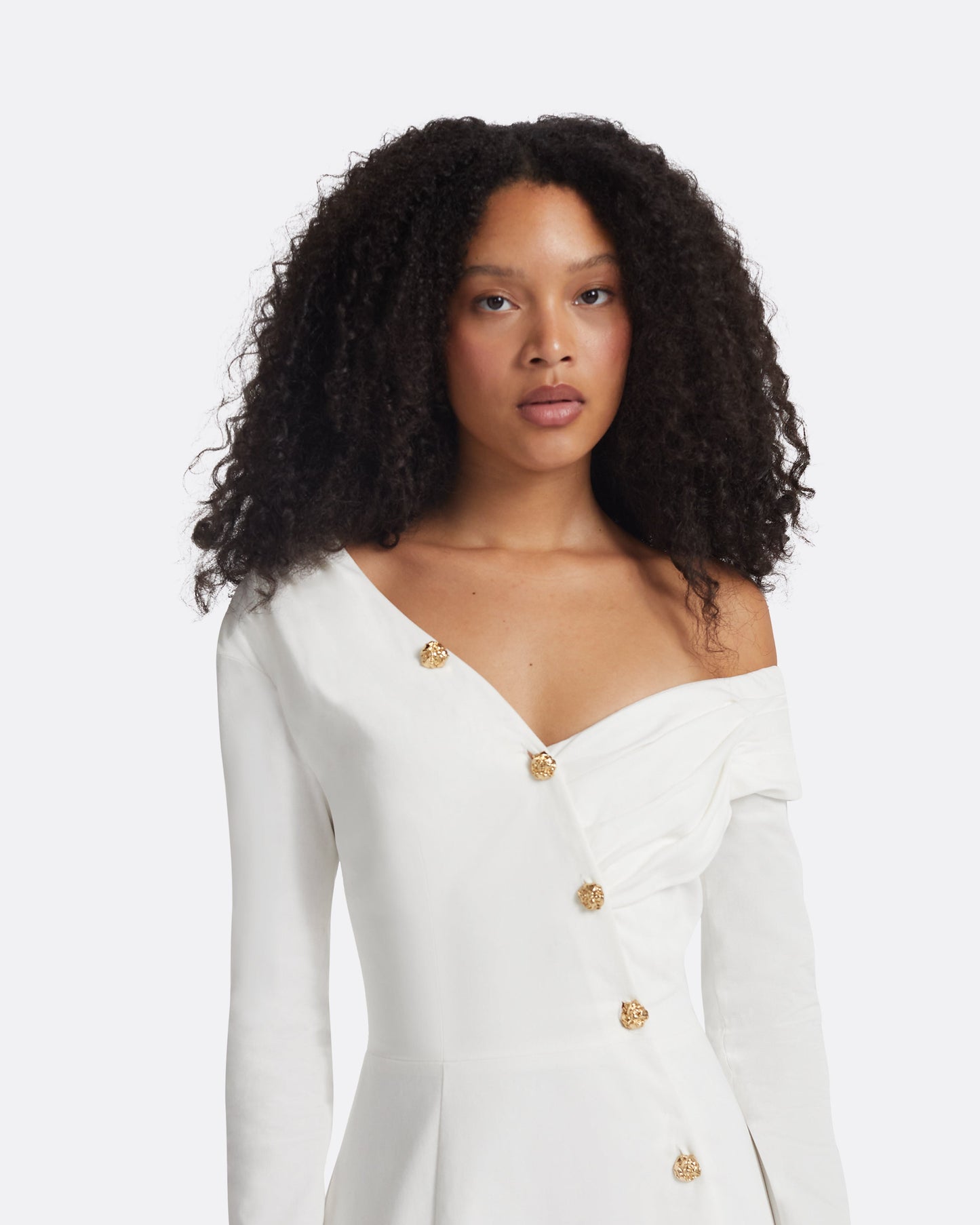 Blaike Ivory Midi Dress