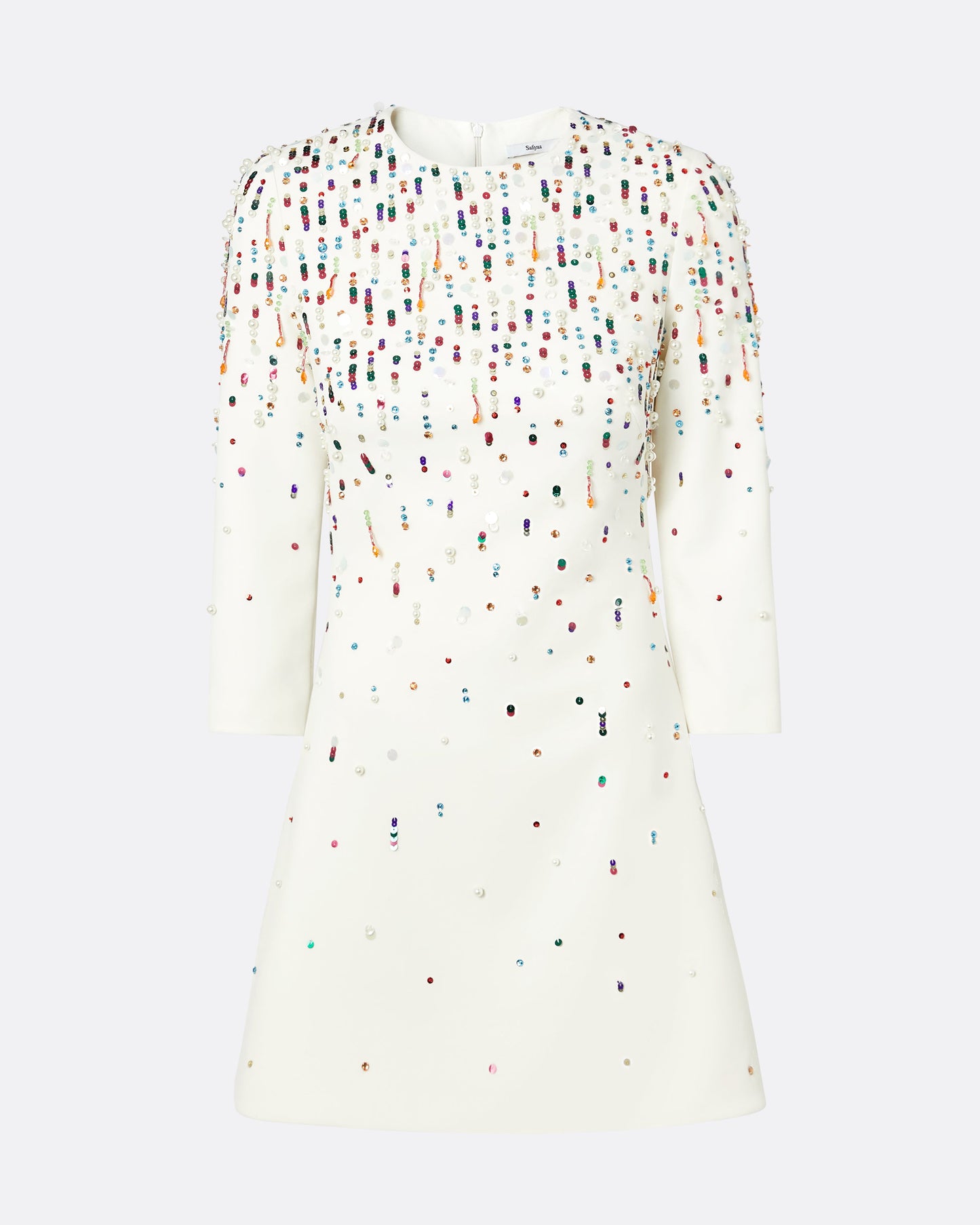 Renalle Ivory Short Dress