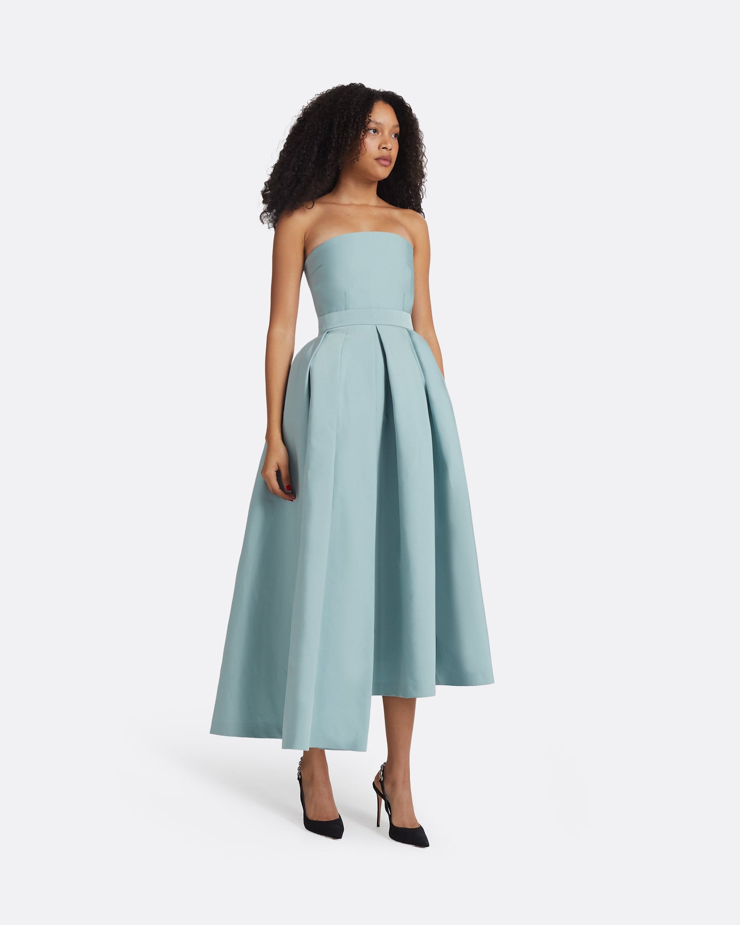 Lola Spearmint Midi Dress