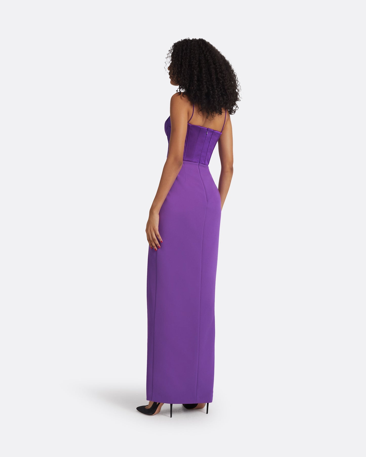 Leonal Lilac Long Dress