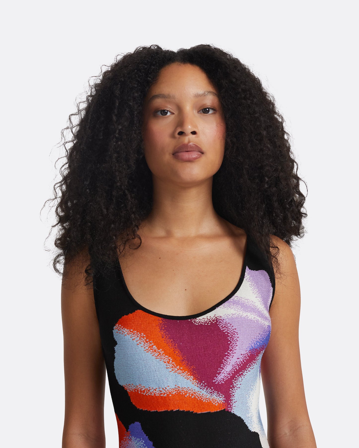 Yara Black Knit Short Dress