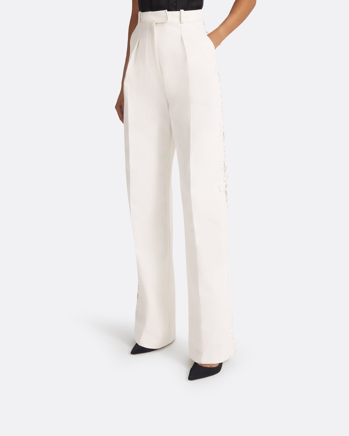 Fredan Ivory Trousers