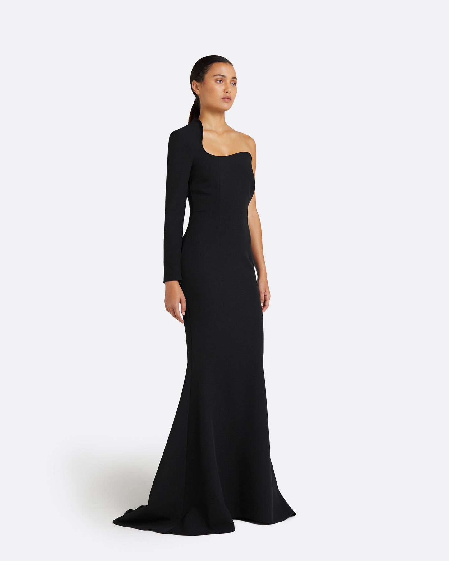Aria Black Long Dress