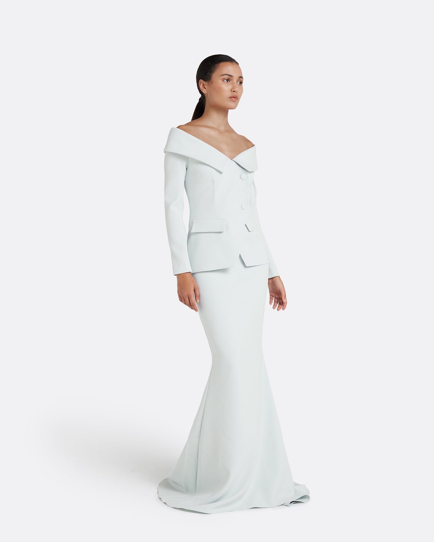 Gayeta Ice Blue Skirt