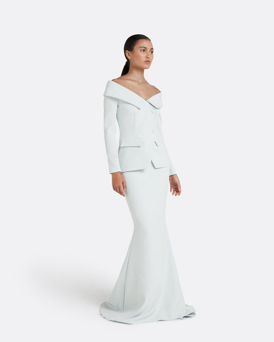 Gayeta Ice Blue Skirt