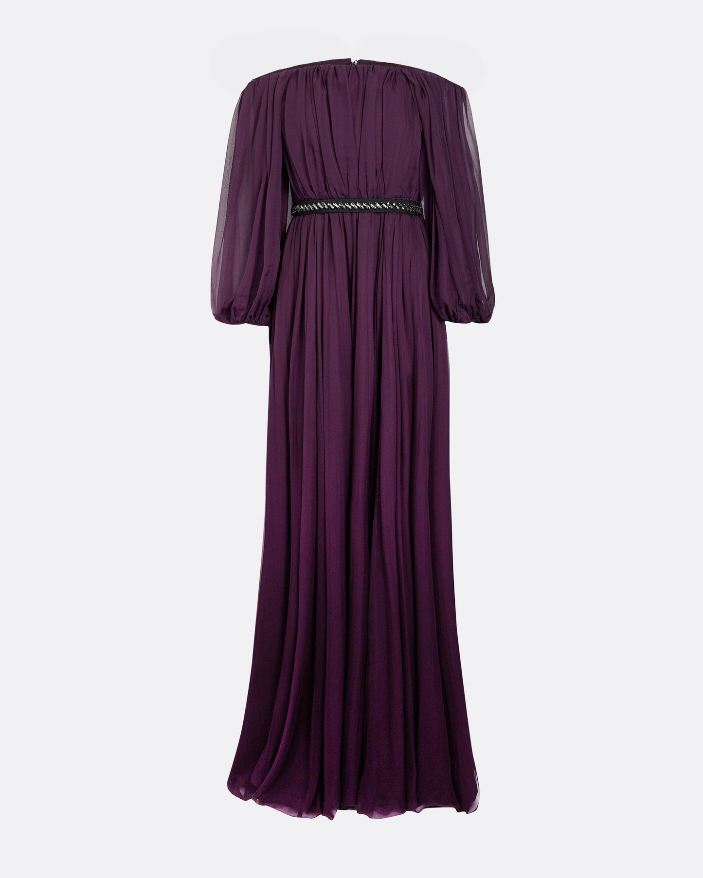 Ely Blackberry Long Dress