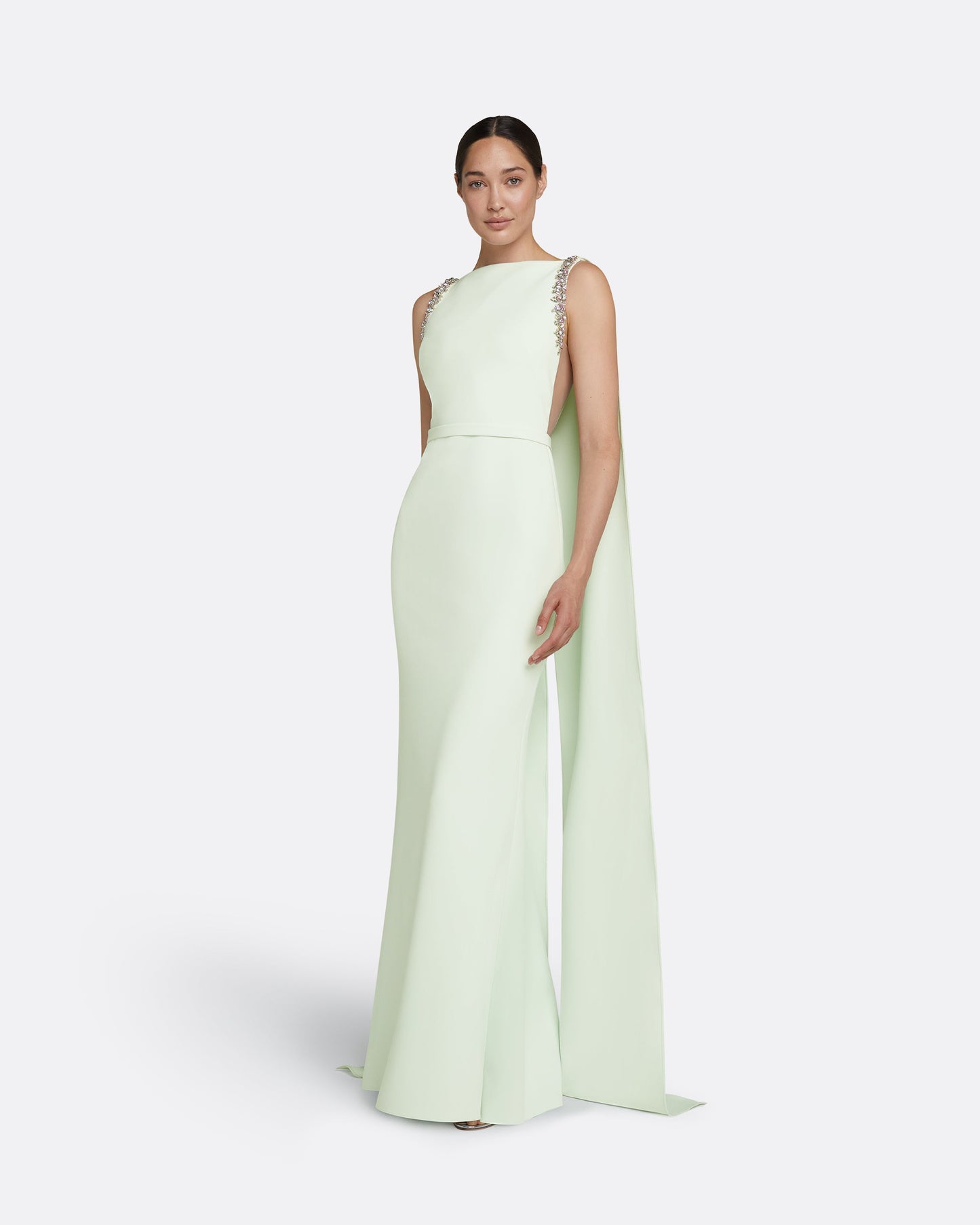 Ginevra Spearmint Long Dress