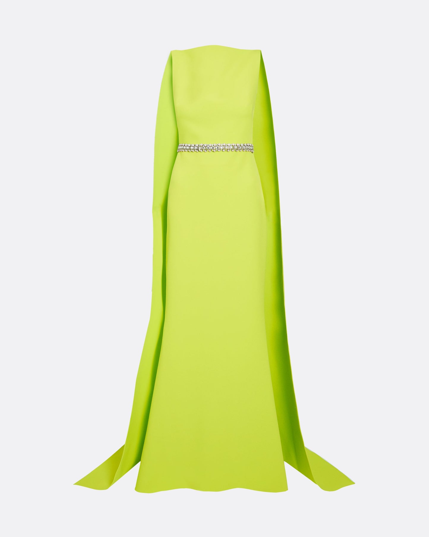 Ginevra Tendershoots Long Dress With Embroidered Belt