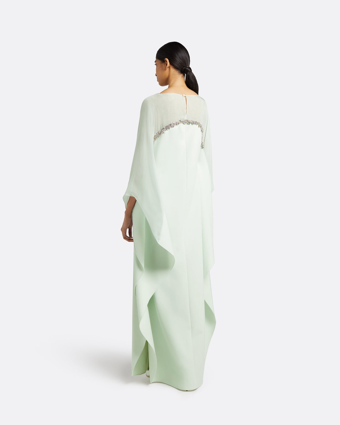 Alma Spearmint Long Dress