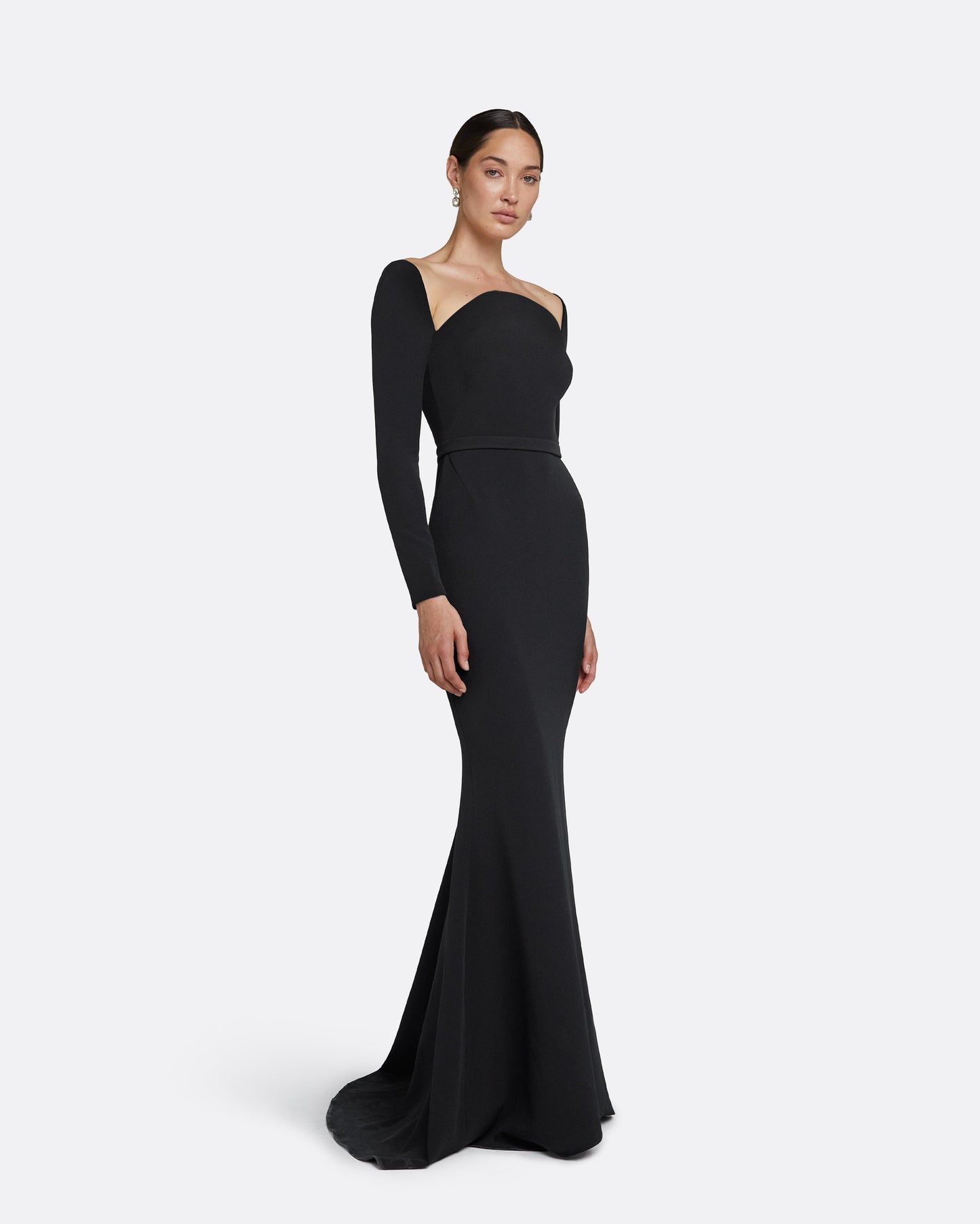 Heidi Black Long Dress