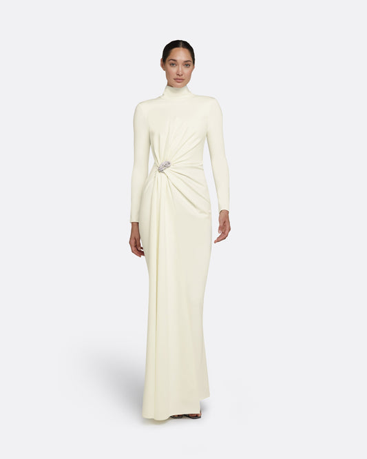 Benni Ivory Long Dress
