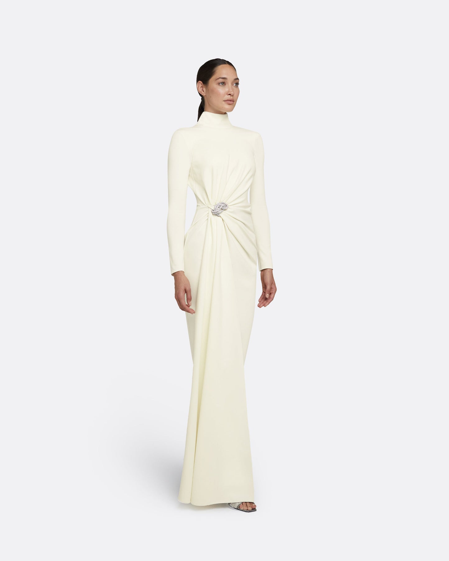 Benni Ivory Long Dress