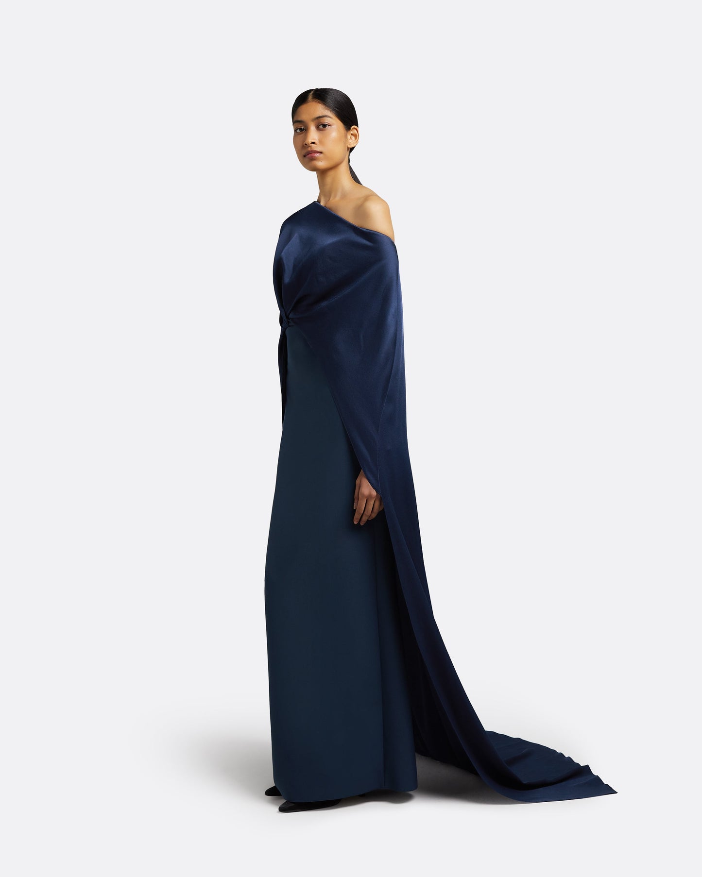 Cadenza Ink Blue Long Dress