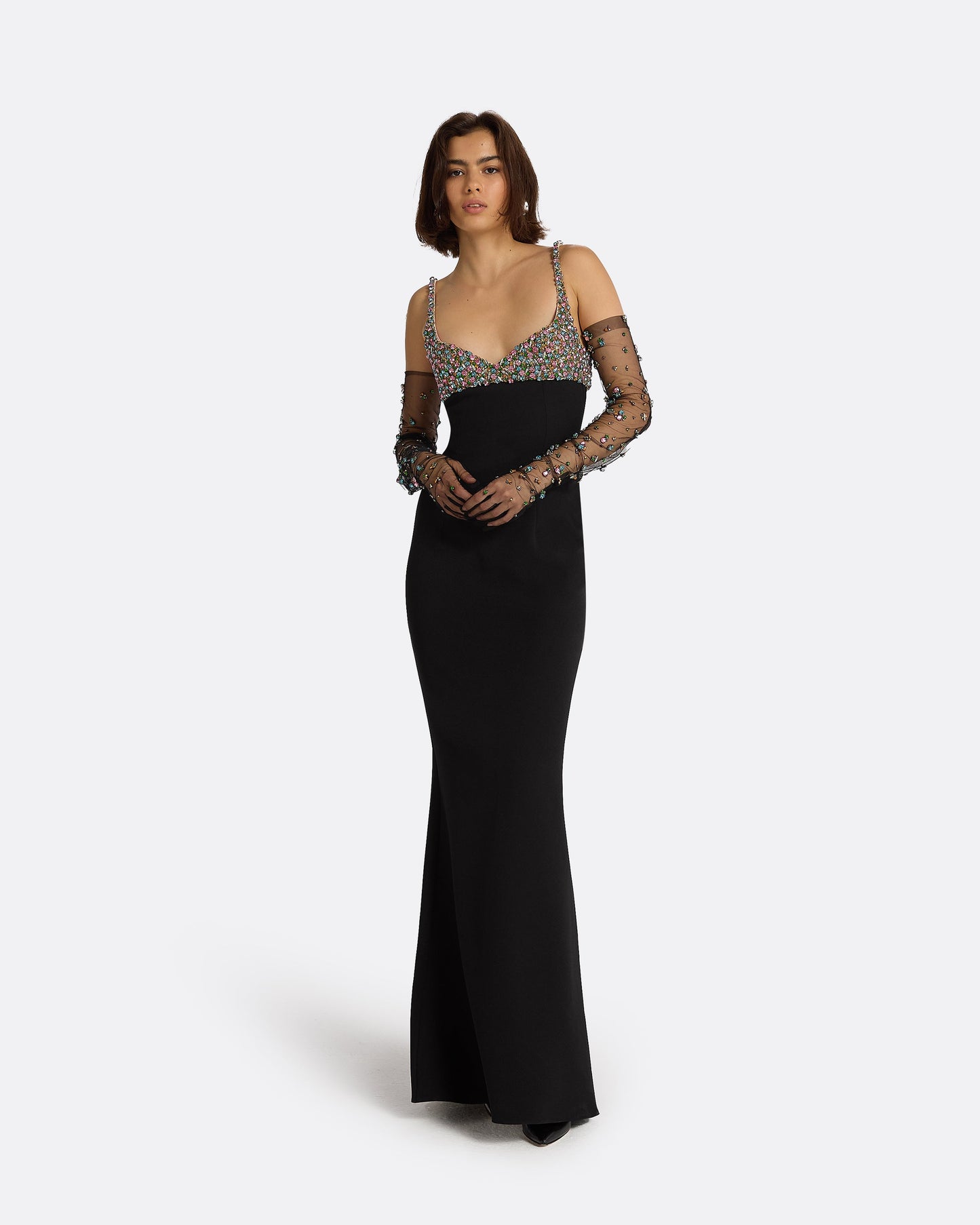 Beatriz Black Long Dress