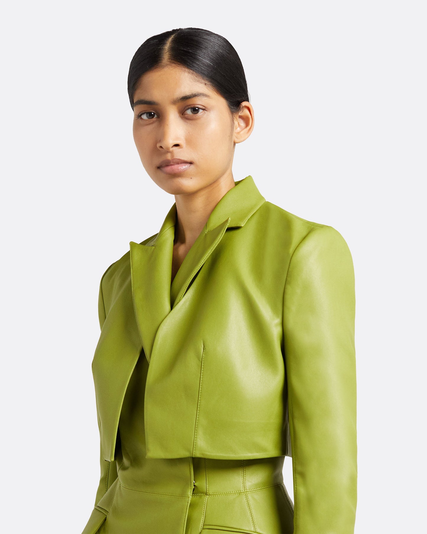 Ennis Woodbine Vegan Leather Coat