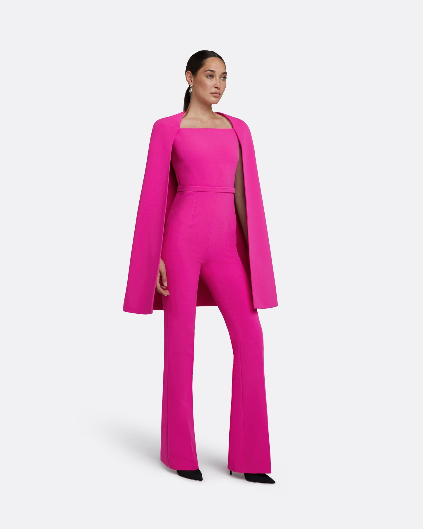 Cinzia Wild Strawberry Jumpsuit