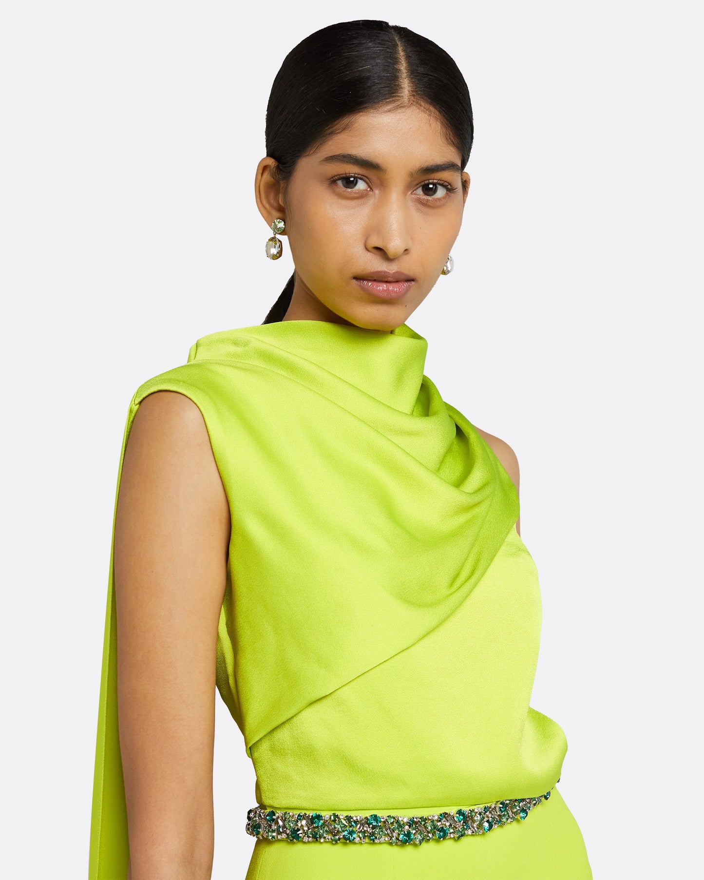 Cara Tendershoots Jumpsuit With Embroidered Belt