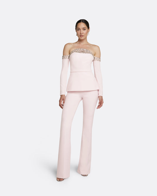 Alexa Barely Pink Trousers