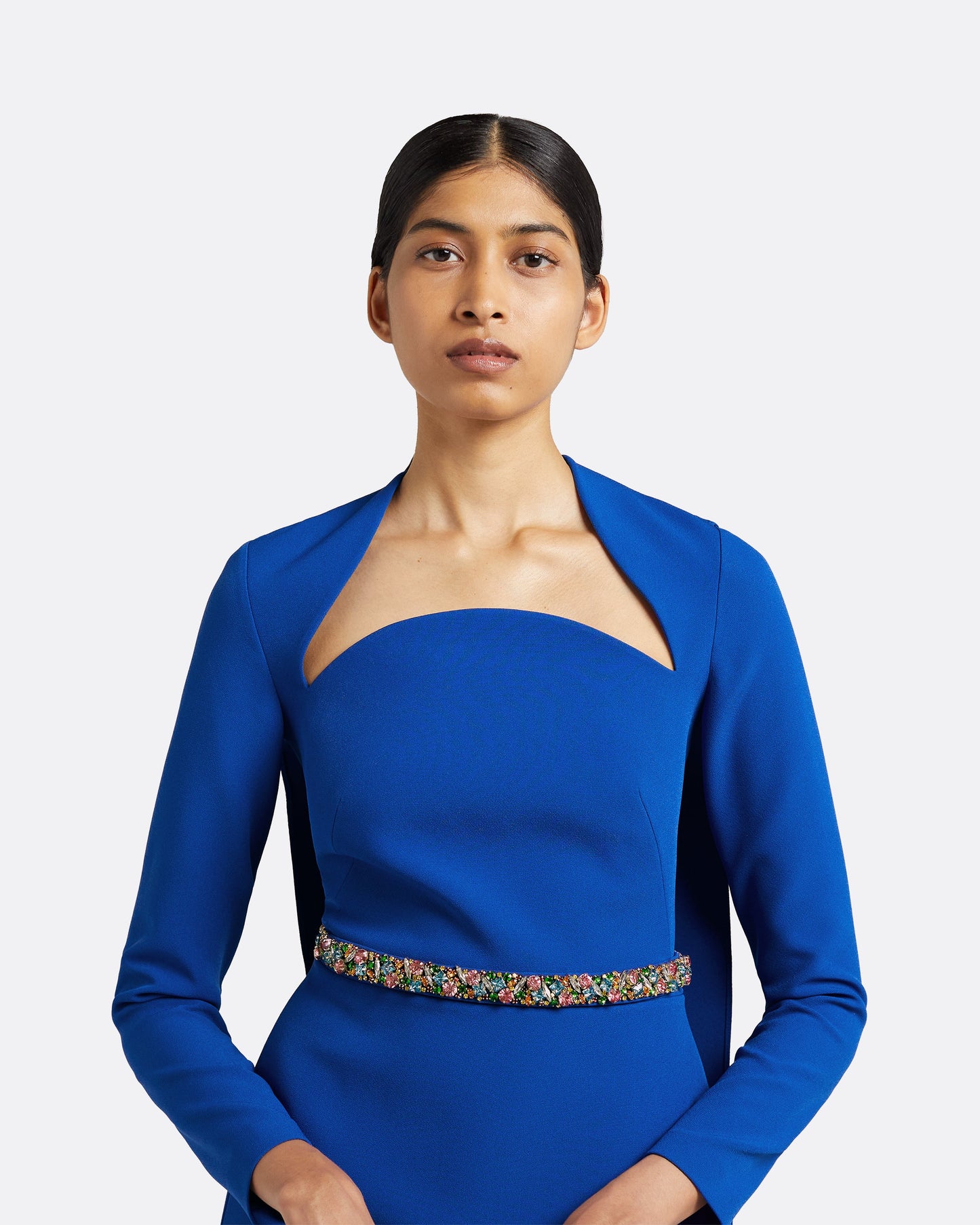 Aine Marrakech Top With Embroidered Belt