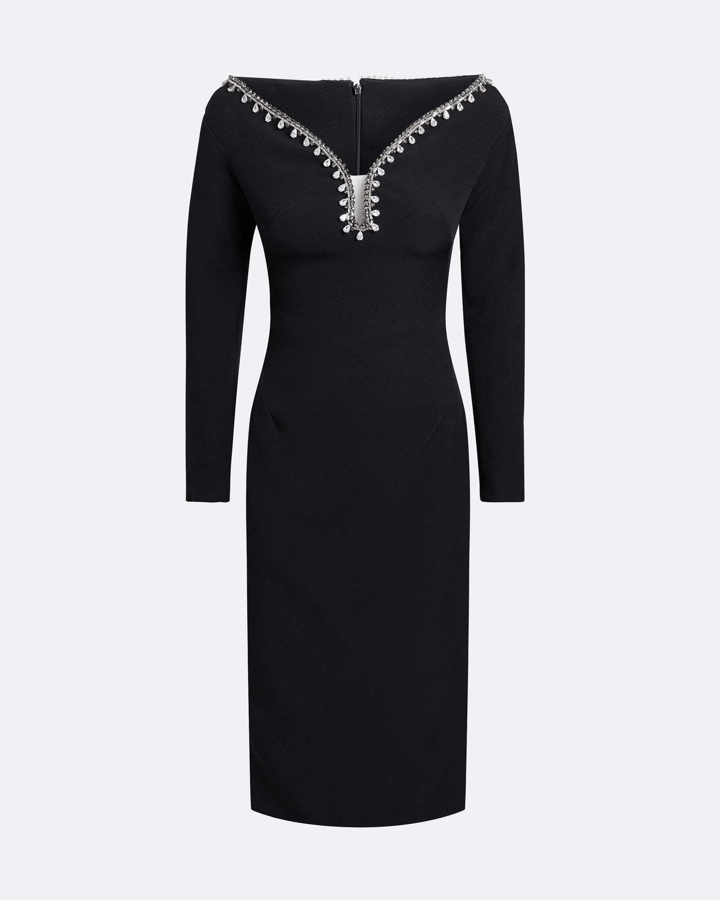 Smyth Black Midi Dress