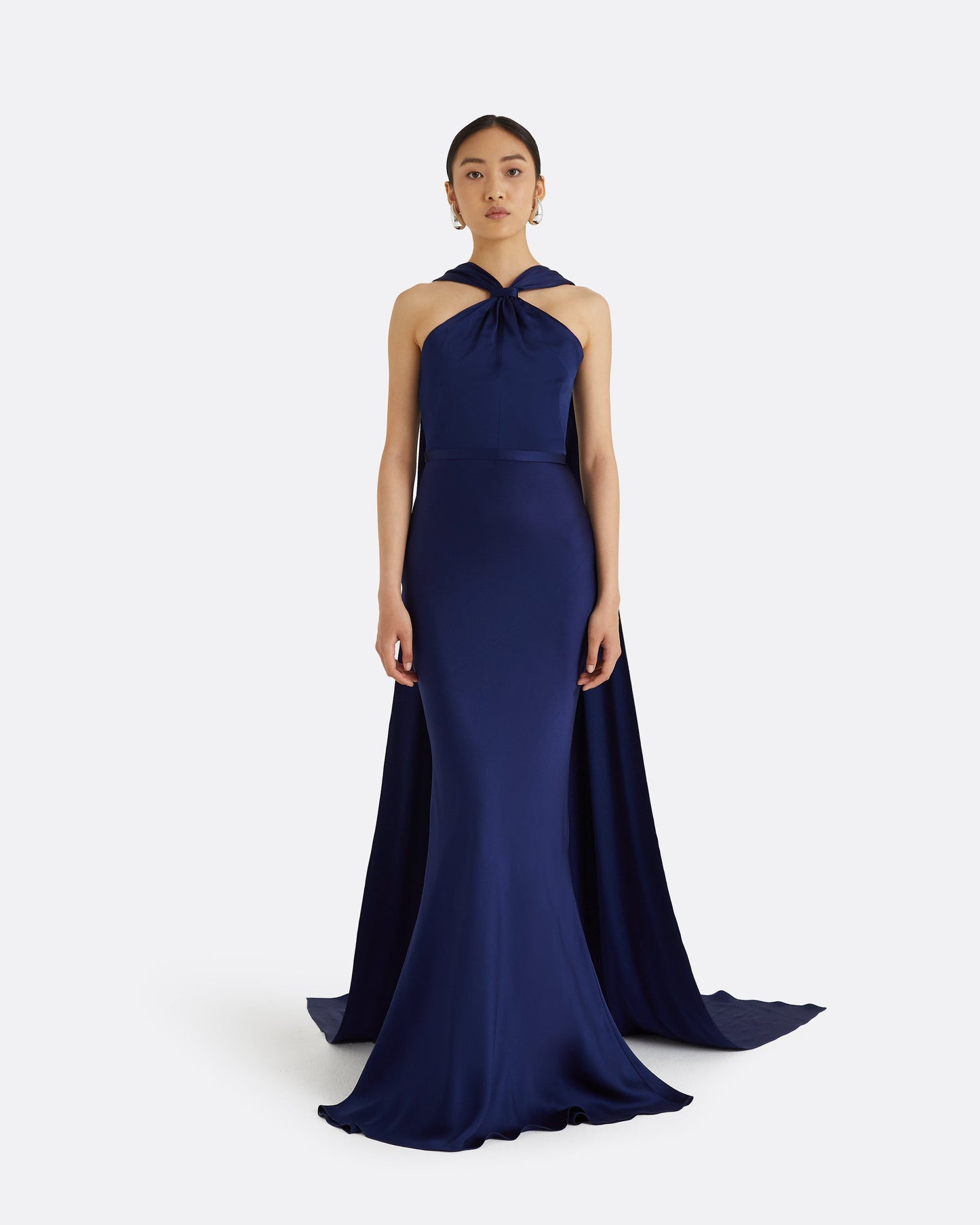 Lilien Maritime Long Dress