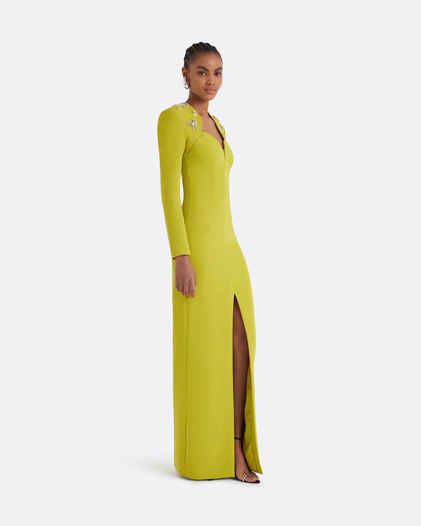 Trixie Citrine Long Dress