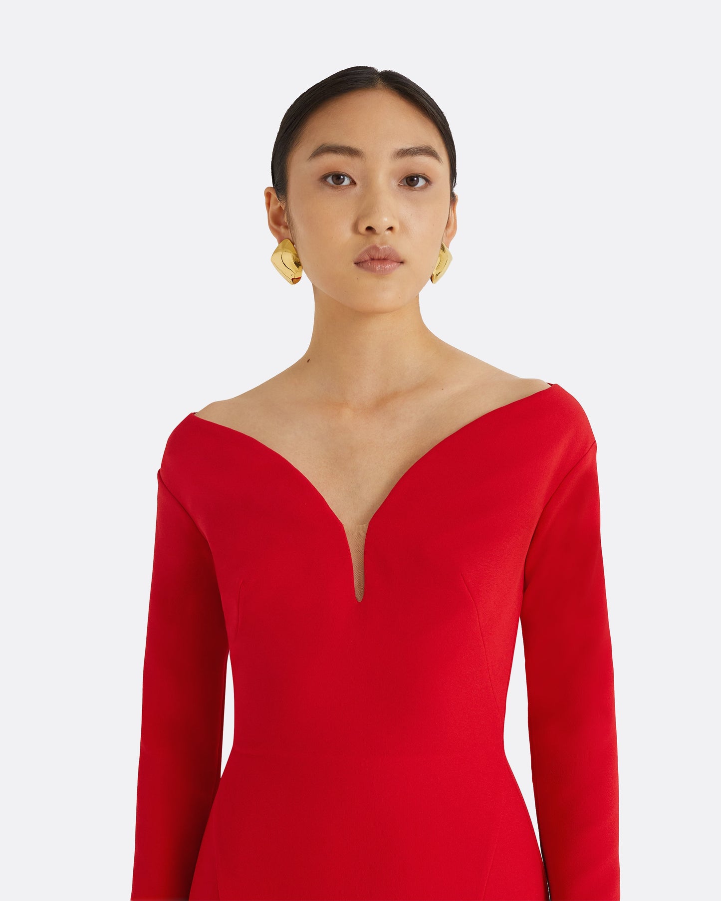 Wilson Cherry Red Long Dress