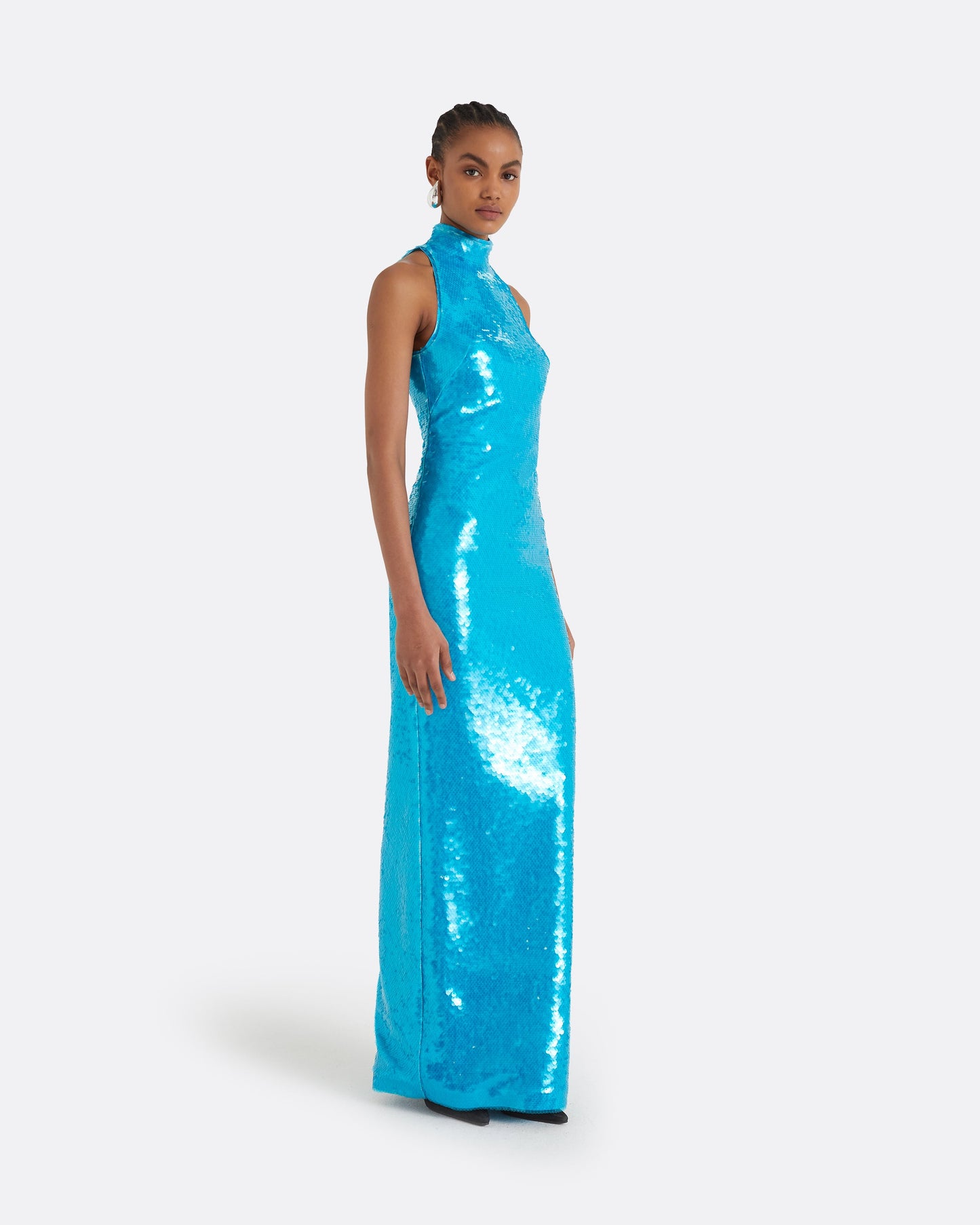 Viba Aquamarine Long Dress
