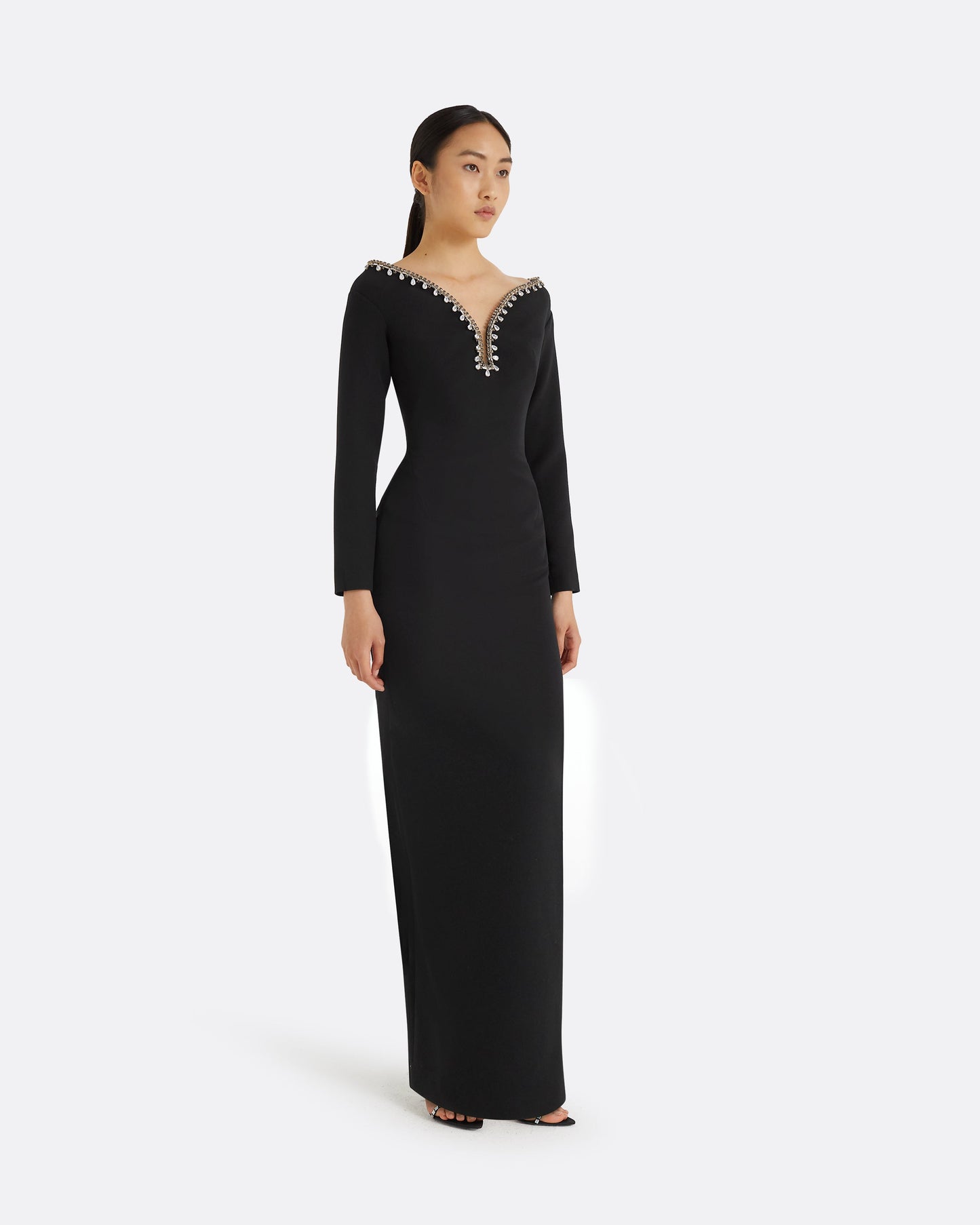 Wiil Black Long Dress