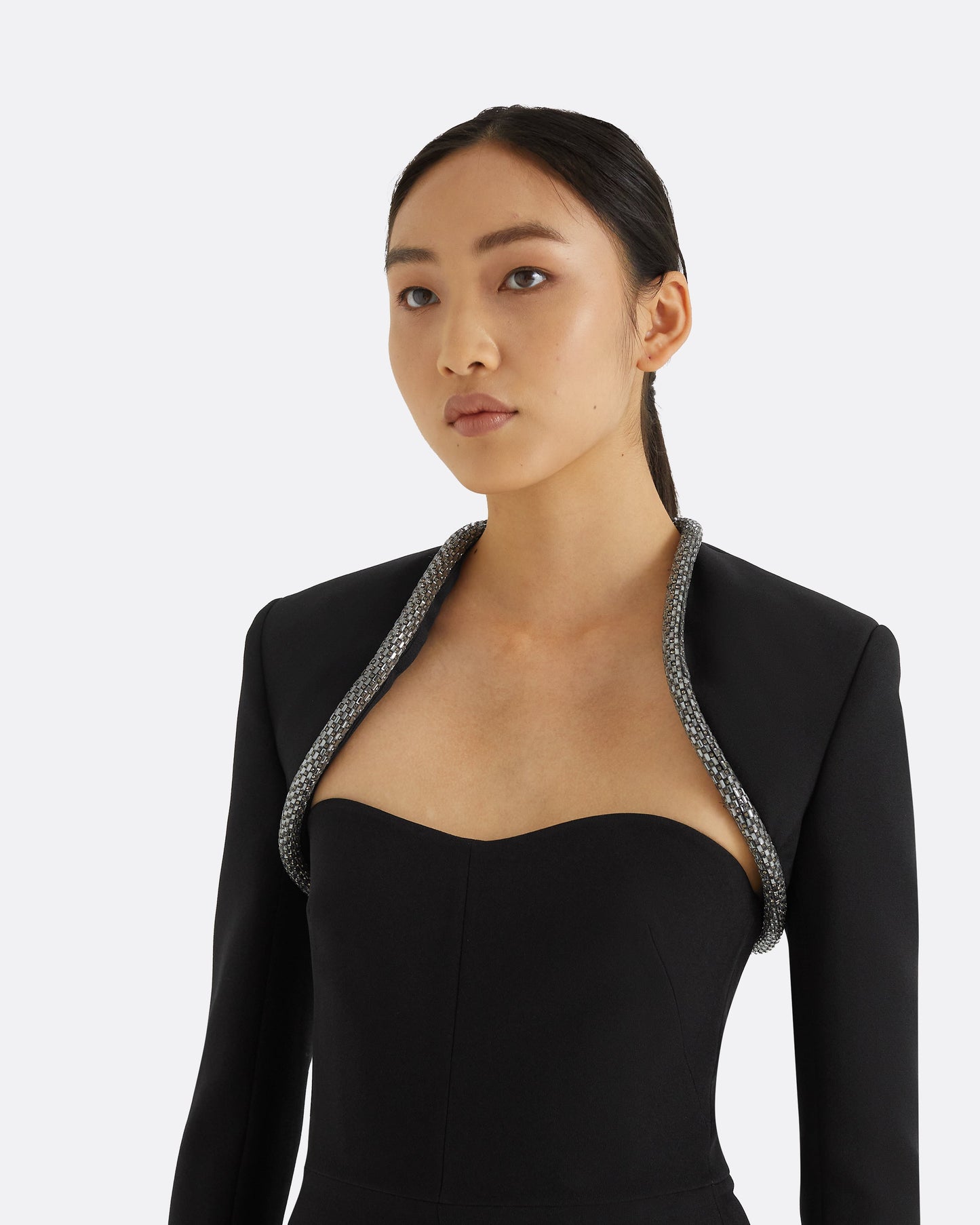 Trix Embroidered Black Harness With Immie Jumpsuit