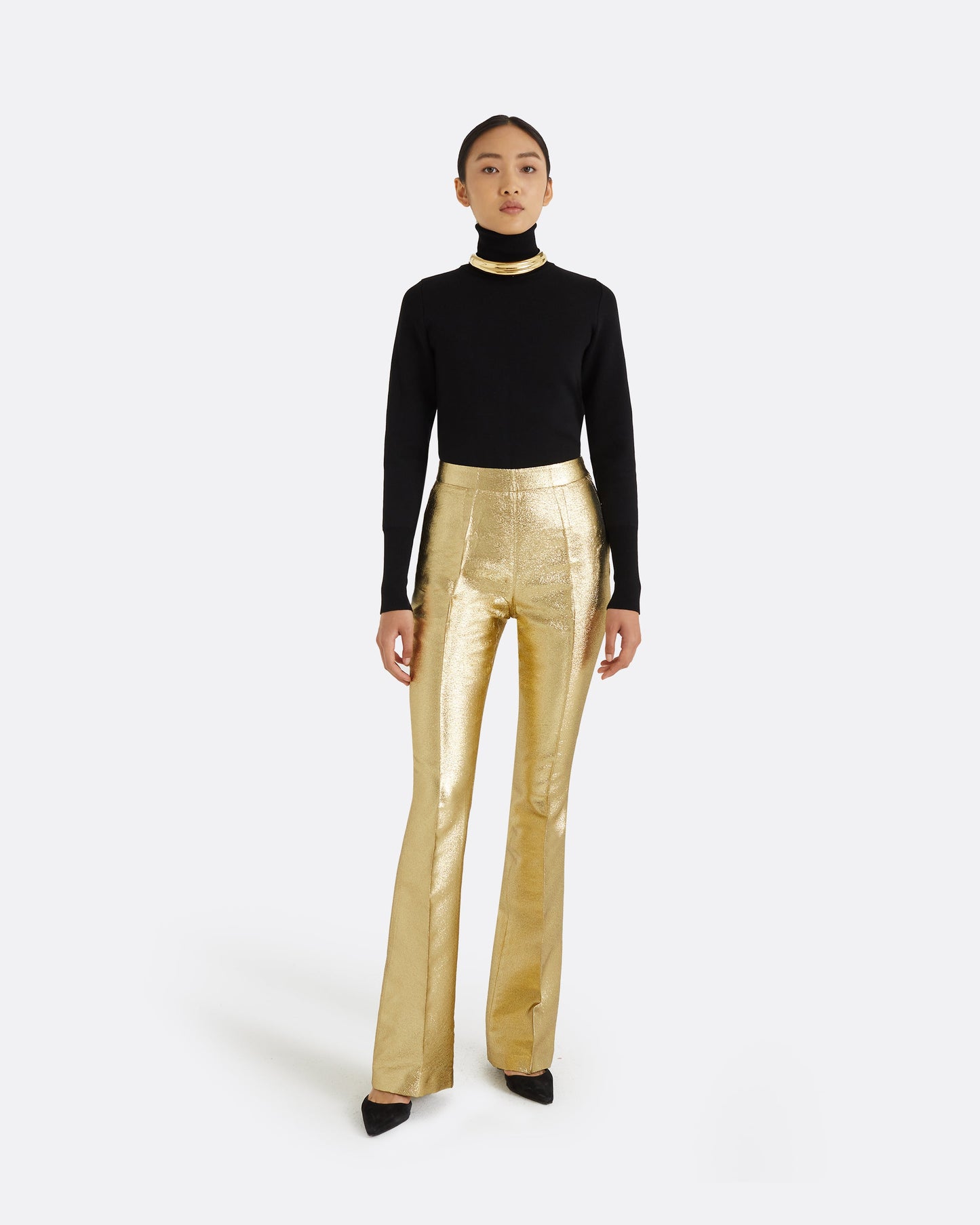Alexa Gold Trousers