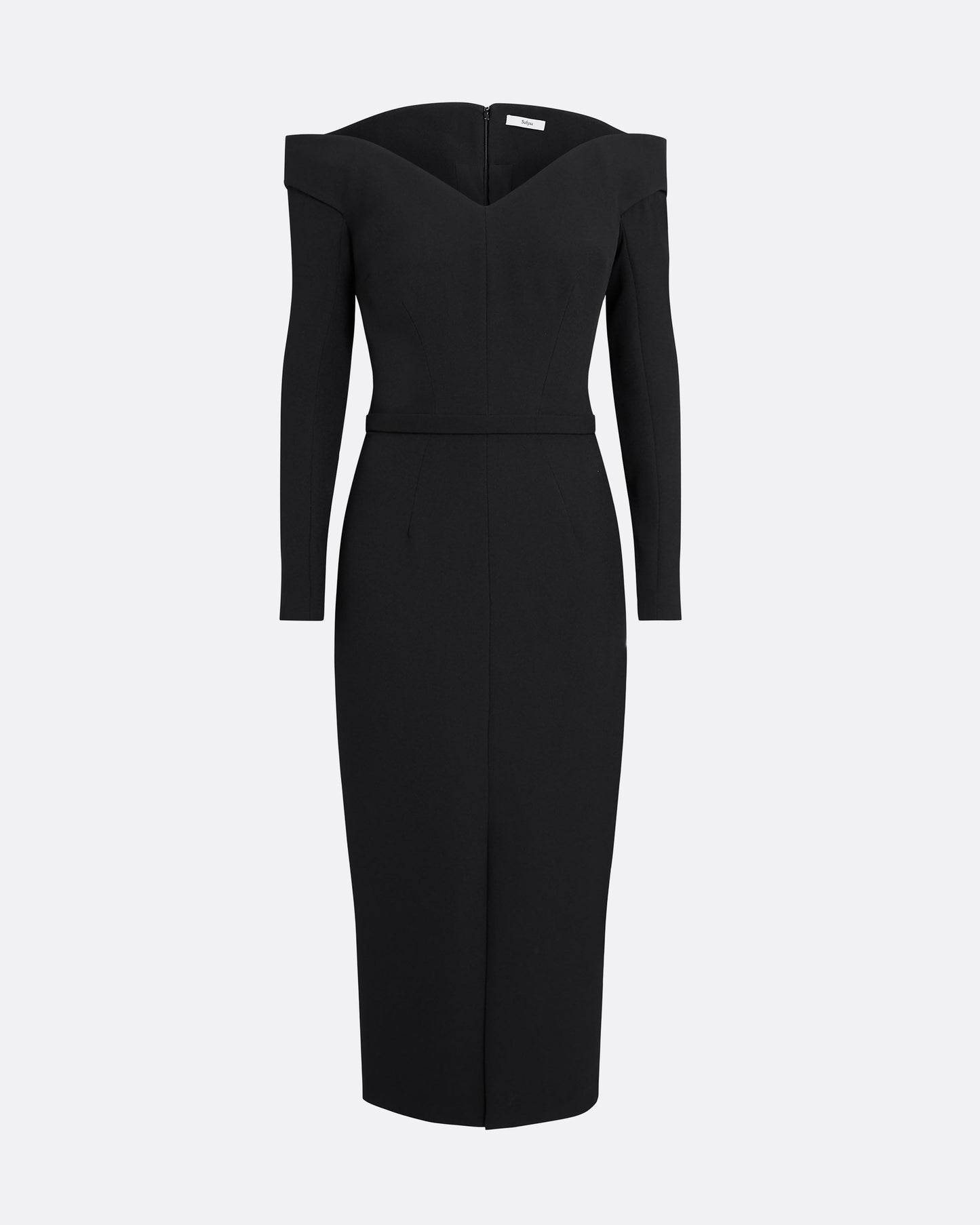 Asuman Black Midi Dress