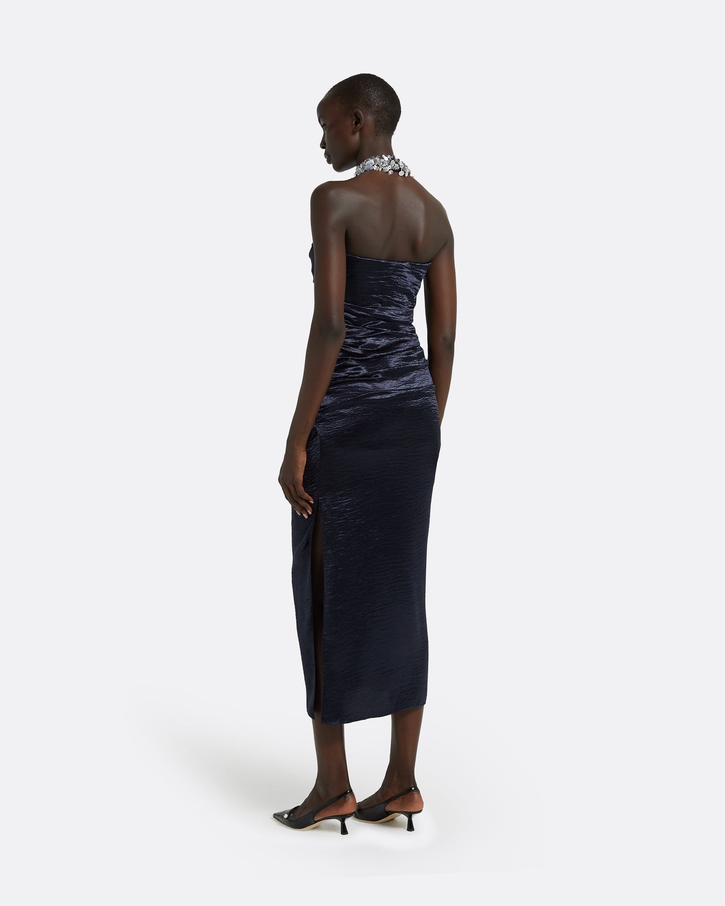 Azra Maritime Midi Dress