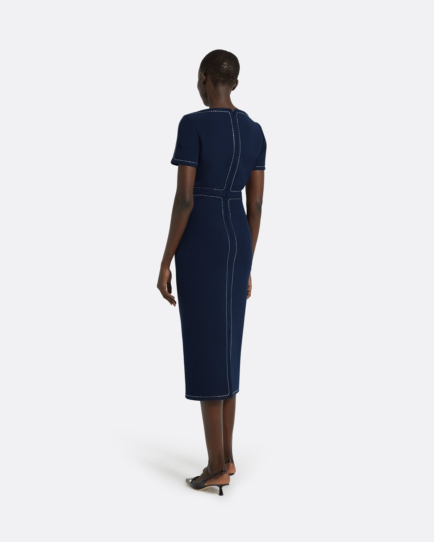 Janan Maritime Midi Dress