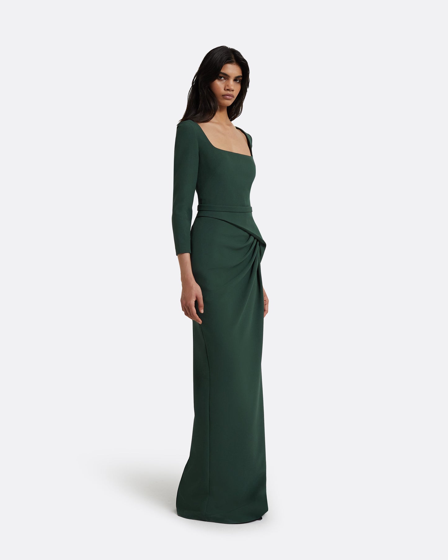 Mahir Darkest Spruce Long Dress