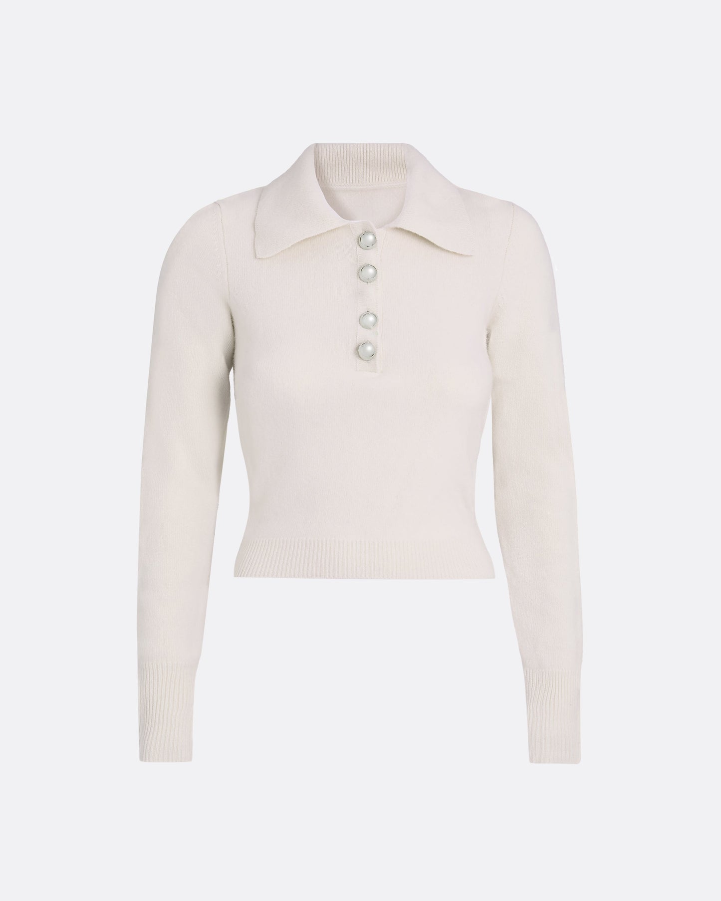 Ekol Barely Pink Knit Top