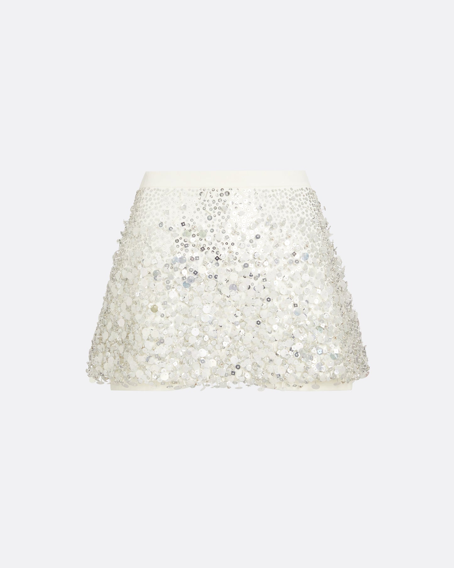 Matilda Ivory & Silver Skirt