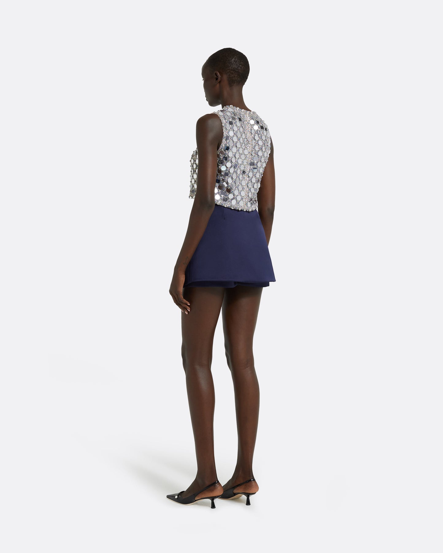 Melissa Ivory & Multi-Pastel Top