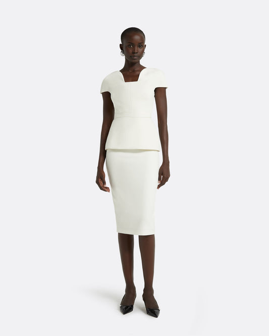 Geenie Ivory Midi Dress