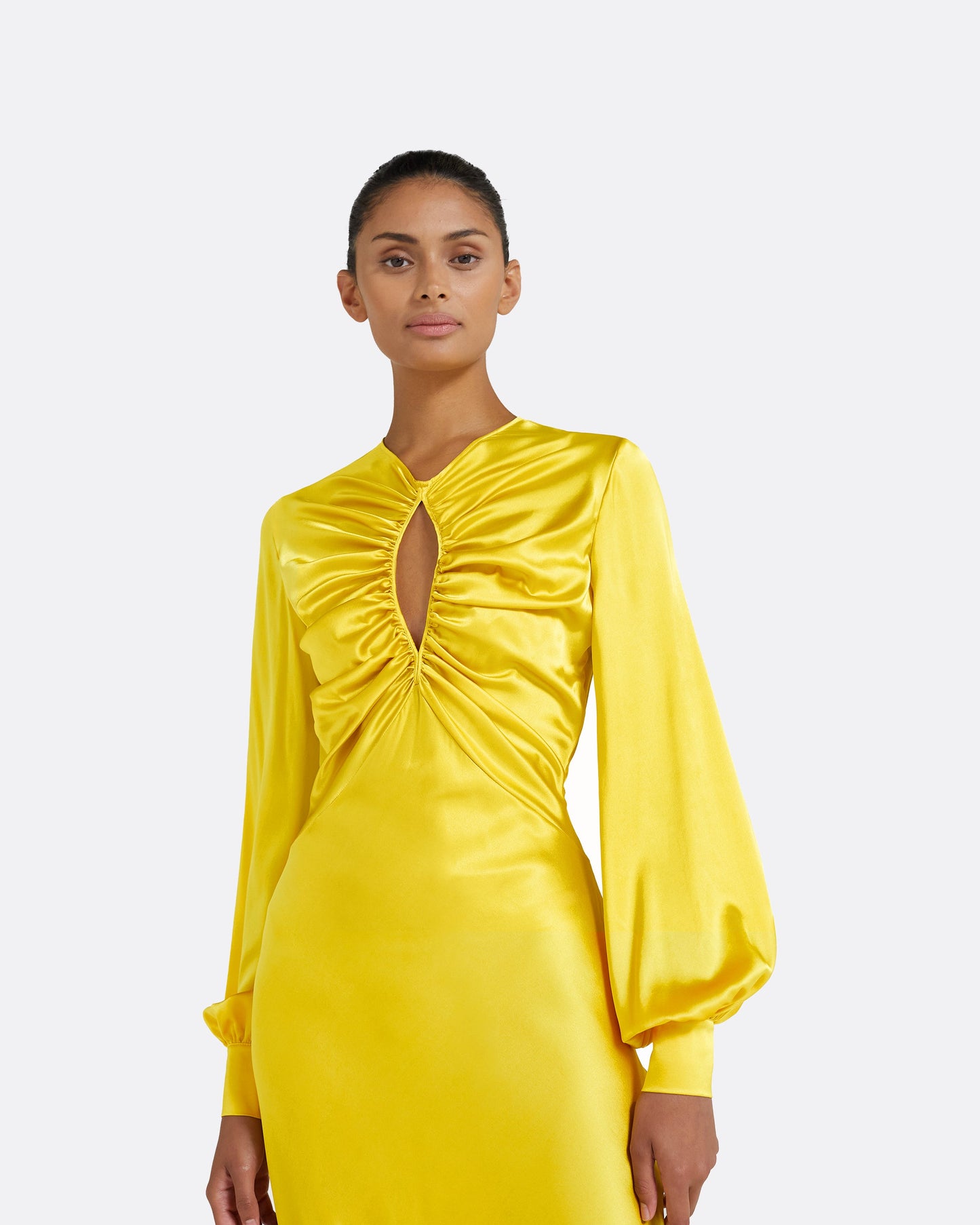 Penelope Canary Midi Dress