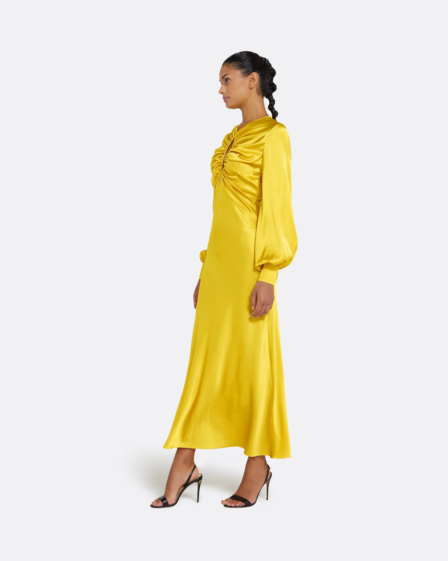 Penelope Canary Midi Dress