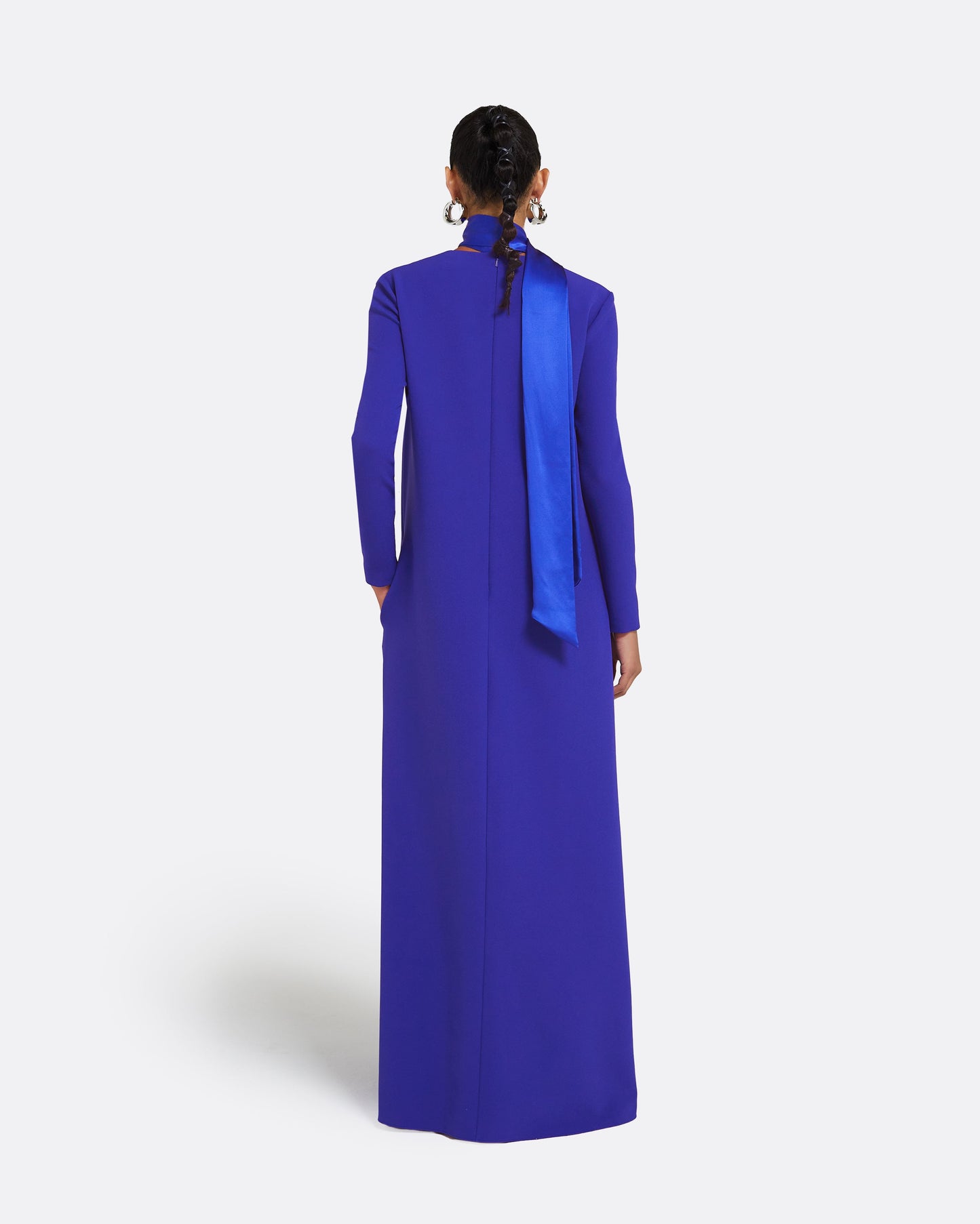 Aleah Azure Blue Long Dress