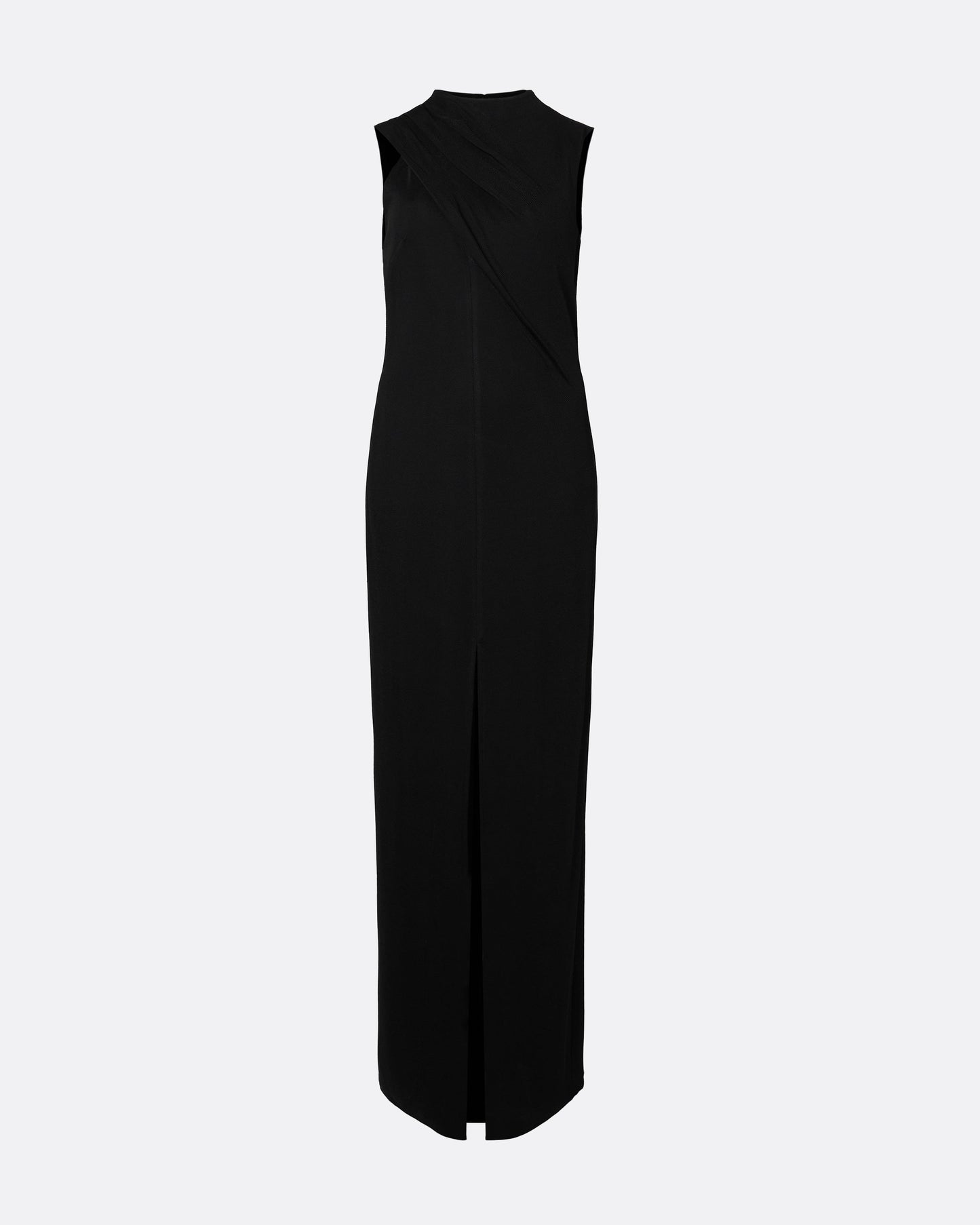 Iris Black Long Dress