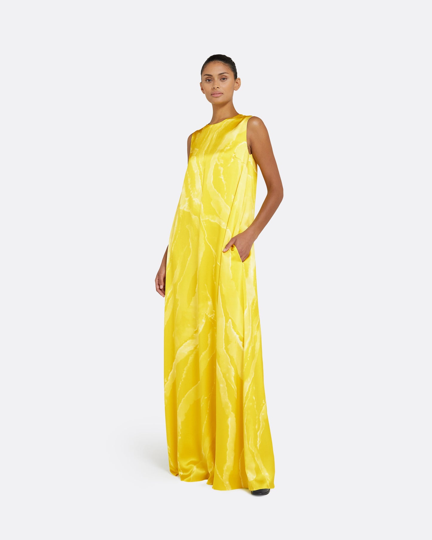 Carrara Canary Long Dress