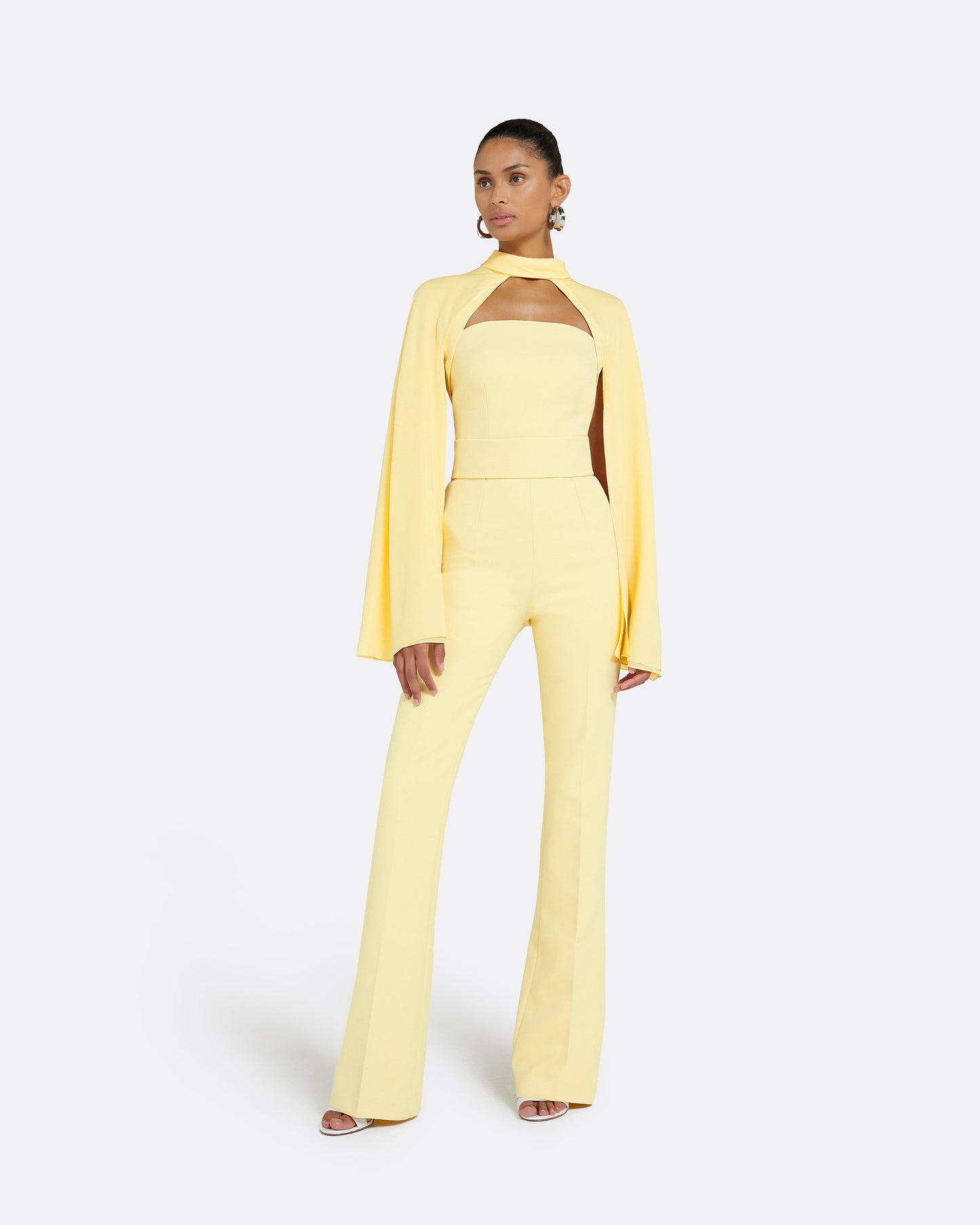 Agnes Pale Primrose Harness With Myrine Jumpsuit