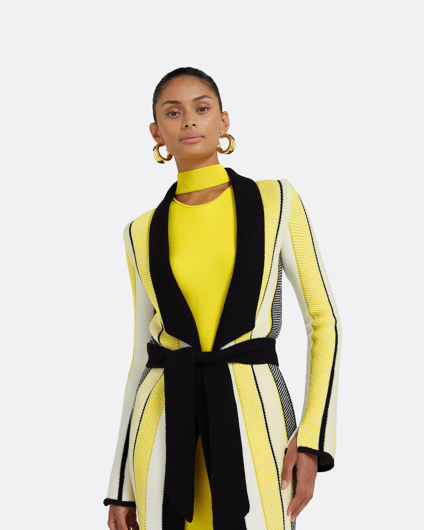 Aiko Multicolour Canary Knit