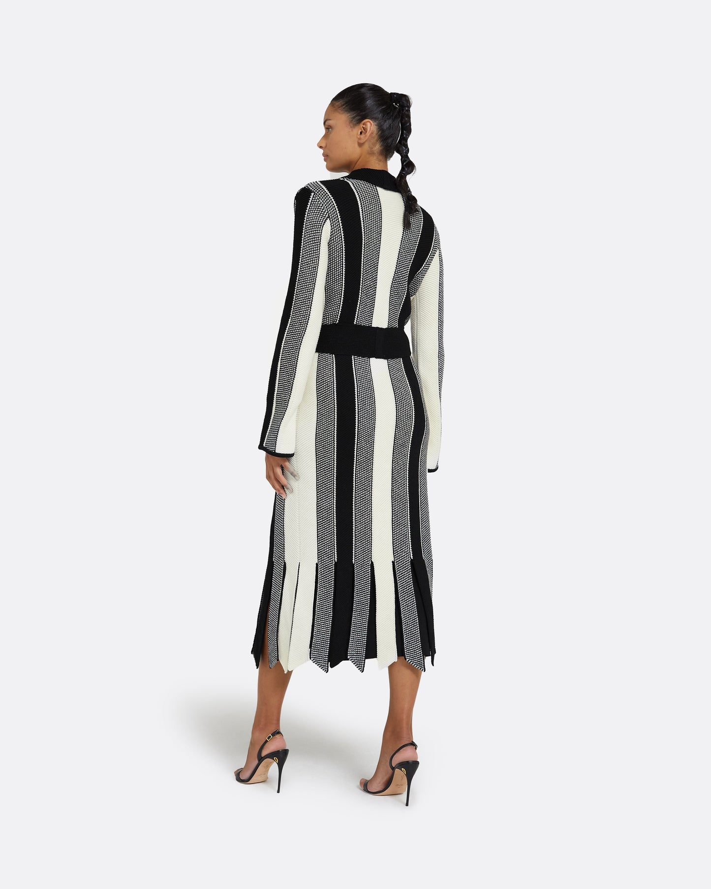 Aiko Multicolour Black/Buttermilk Knit